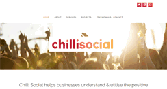 Desktop Screenshot of chillisocial.com